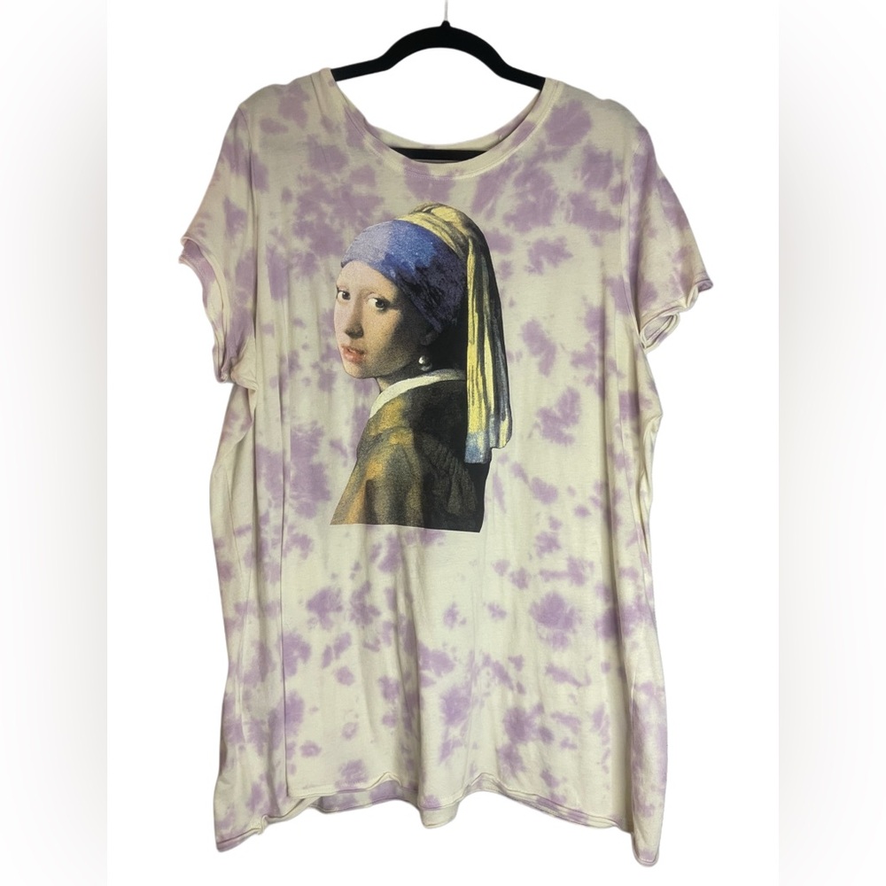 Torrid “Girl with a Pearl Earring” Tie-Dye Women's Top